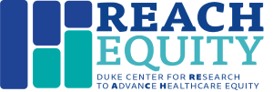 REACH Equity Logo, Duke Center for Research to Advance Healthcare Equity